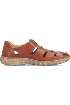Rieker Mens Sandals 03578-24 in Brown
