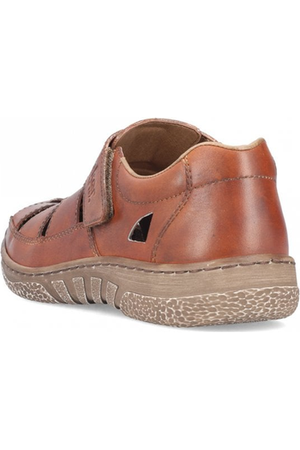 Rieker Mens Sandals 03578-24 in Brown