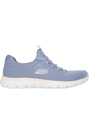 Skechers Summits - Summer Blush 150268 in Light Blue multi