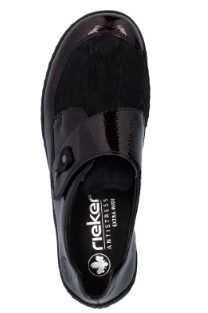 Rieker Ladies Shoes 48951-35 bordeauxextra wide fit