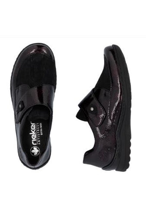 Rieker Ladies Shoes 48951-35 bordeauxextra wide fit