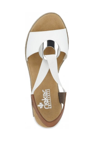 Rieker Womens 624H6 81 white combi
