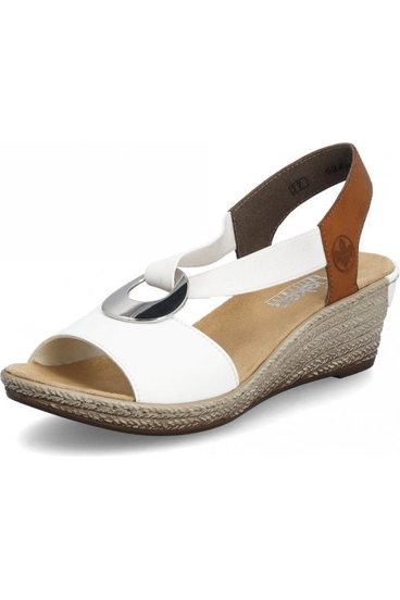 Rieker Womens 624H6 81 white combi