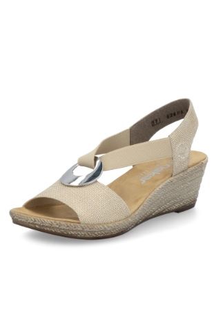 Rieker Women's Wedge Sandal - Multi  624H6-93