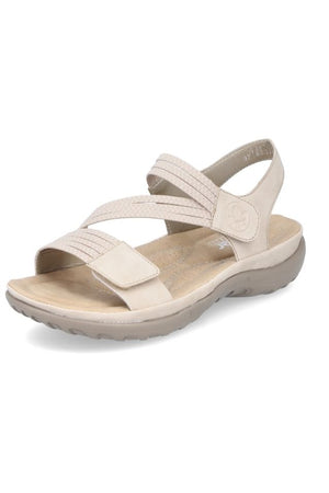 Rieker Ladies sandals 64870-62 beige