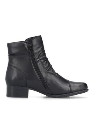 Rieker Ladies Boots 78659-00 in Black