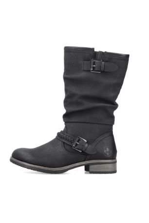 Rieker Ladies boots 98860-00 in Black
