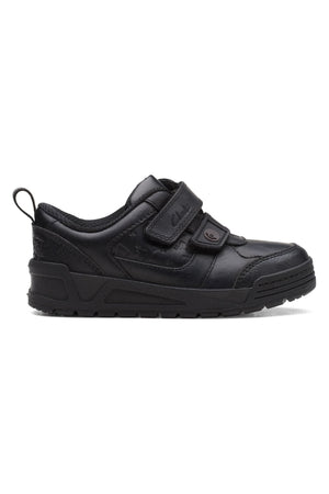 Clarks Palmer Mist Kid in black leather