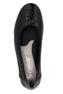 Rieker Ladies Shoes L9350-01 black punp