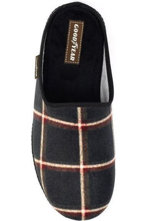 Lunar KMA006  Goodyear Checkmate Black Slipper