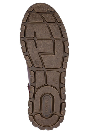Rieker Ladies Boots N1305-35 vino multi waterproof