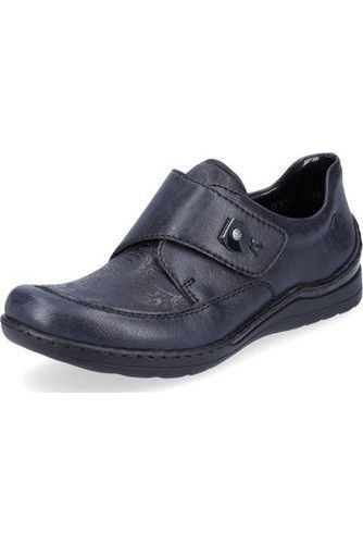 Rieker Ladies Shoes 48951-14 Navy extra wide fit