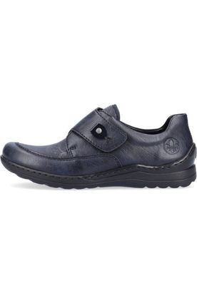 Rieker Ladies Shoes 48951-14 Navy extra wide fit