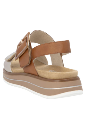 Remonte Ladies sandal D1J53-22 in Brown