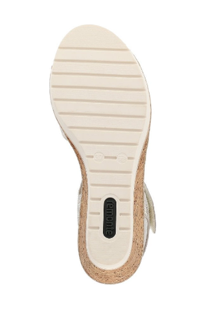 Remonte Ladies sandals R6252-91  in Gold