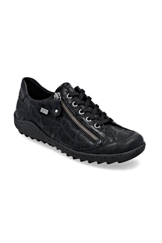 Remote Ladies shoes R1402-00 in Black