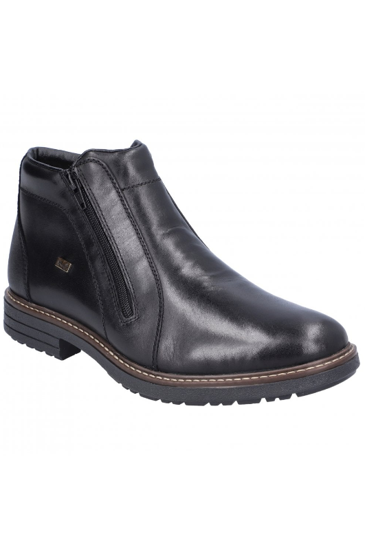 Rieker Mens Casual boots 33160-00 in black