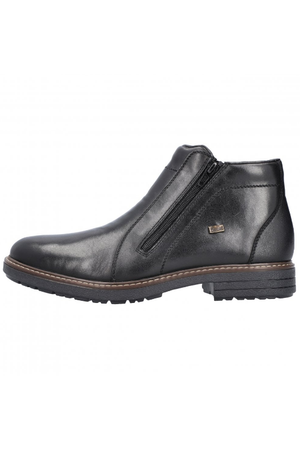 Rieker Mens Casual boots 33160-00 in black