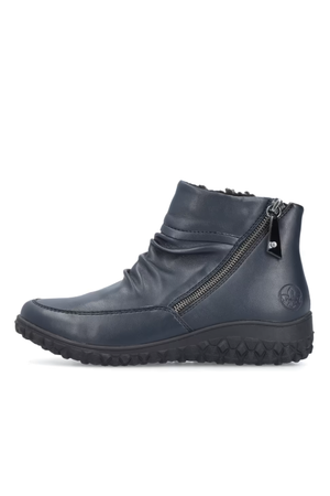 Rieker Ladies Boots 59585-14 in Blue