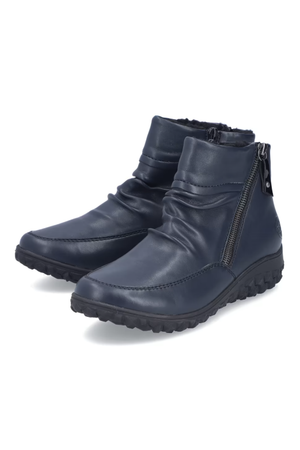 Rieker Ladies Boots 59585-14 in Blue