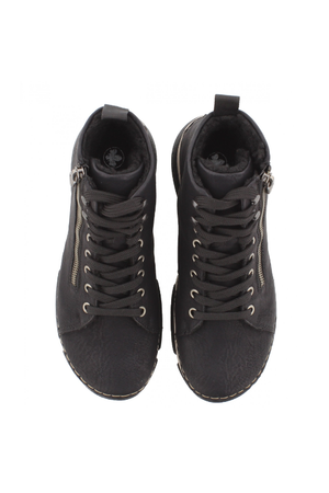 Rieker Ladies Boots 45920-01 in Black