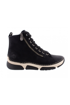 Rieker Ladies Boots 45920-01 in Black