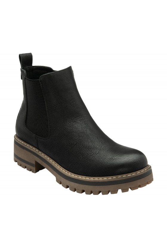 Lotus Women's Lottie Boot Black leather