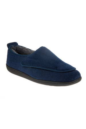 Clarks King Riptape in Navy interest