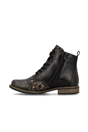 Rieker Ladies Boots 74842-00 black multi waterproof