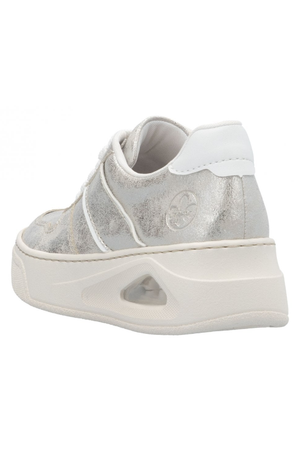 Rieker N6402-40 in Silver/platinum