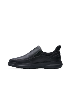 Clarks Mullan Step in Black leather