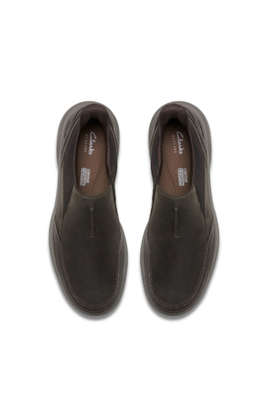 Clarks Mullan Step in Dark Brown leather