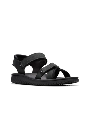 Clarks Wesley Shore in Black leather