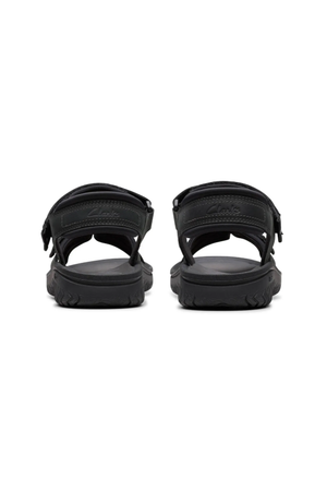 Clarks Wesley Shore in Black leather