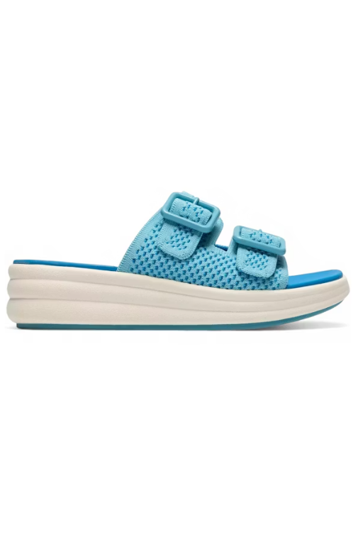 Clarks Cloudsteppers Drift Faye in Bright Blue