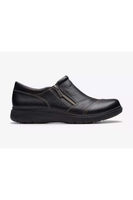 Clarks Certina Pure in Black leather