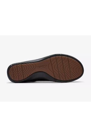 Clarks Certina Pure in Black leather