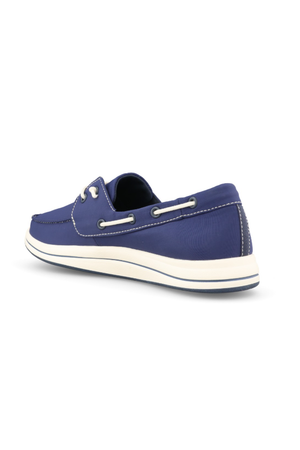 Clarks Cloudsteppers Brinkley Edge in Navy canvas