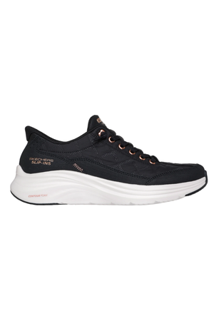Skechers Slip-ins: Contour Foam 150413 in Black/Rose gold