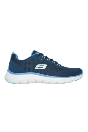 Skechers Flex Appeal 5.0 150201W in Navy/Blue wide fit
