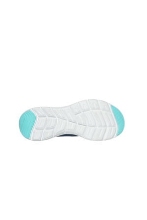 Skechers Flex Appeal 5.0 150201W in Navy/Blue wide fit