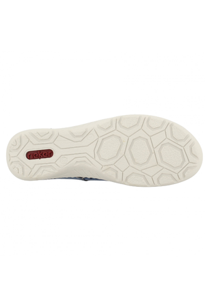 Rieker Ladies shoes 52528-14 in Blue