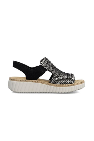 Rieker 69276-00 in Black