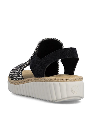 Rieker 69276-00 in Black