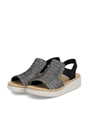 Rieker 69276-00 in Black
