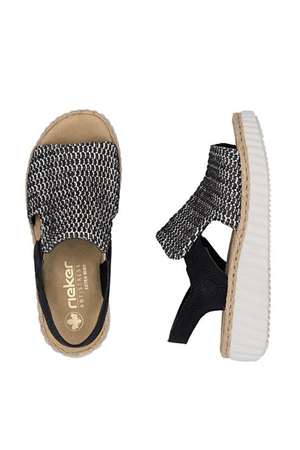 Rieker 69276-00 in Black