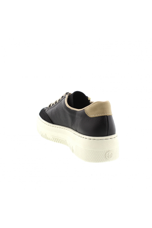 Rieker ladies sneakers M1912-00 in Black