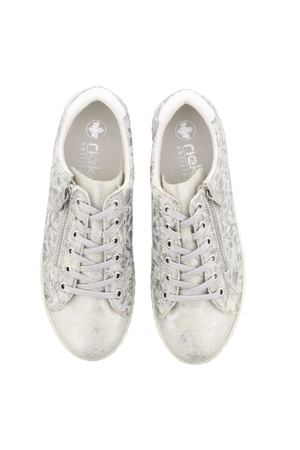 Rieker N0900-90 in Silver multi