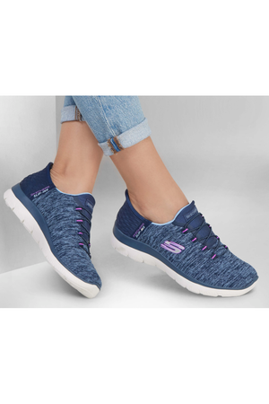 Skechers Slip-ins: Summits - Dazzling Haze 149937 Navy Purple