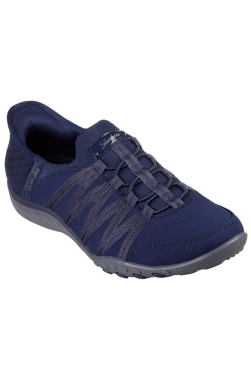 Skechers Slip-ins Relaxed Fit: Breathe-Easy - Roll-With-Me 100593 Navy